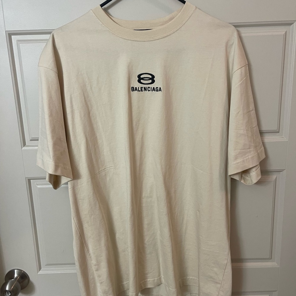 BALENCIAGA RING LOGO T SHIRT